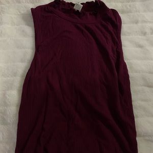 turtle neck crop top